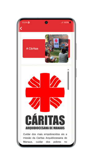 Cáritas Manaus Screenshot 2