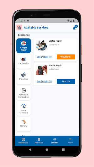 Provider - Get Handyman Screenshot 2