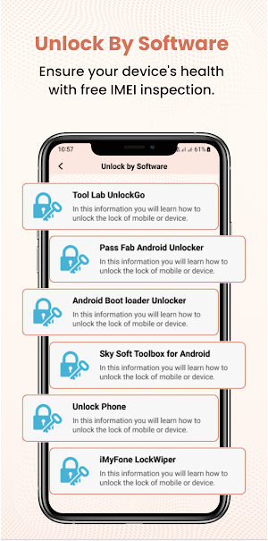 Unlock Phone - Device info Screenshot 3