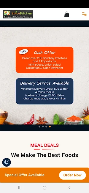 Spice Kitchen Screenshot 0