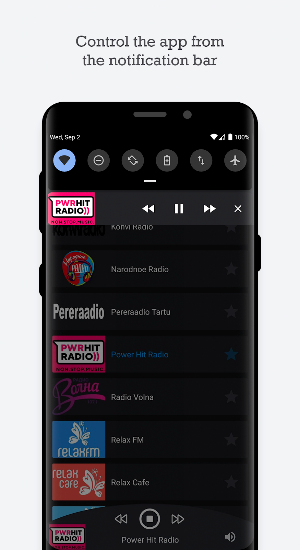 Estonian radio stations Screenshot 1