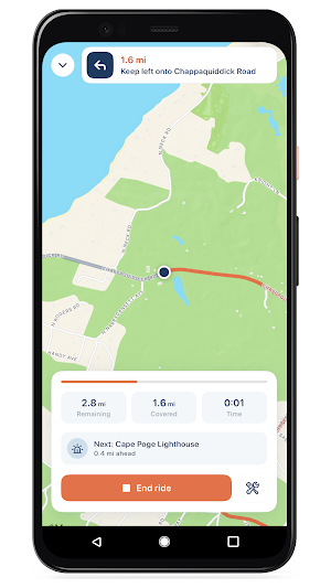 Martha's Vineyard Bike Paths Screenshot 0