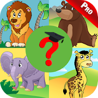 Wild Animal Quiz Game For Kids