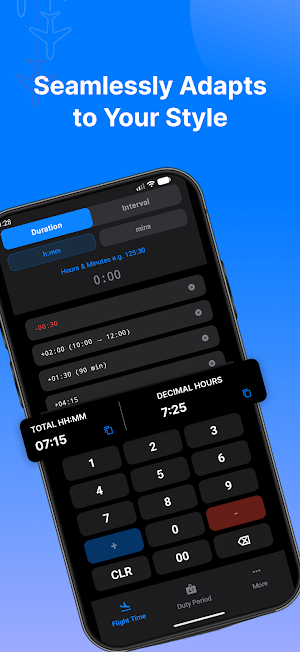 Flight Time & FDP: Avion Calc Screenshot 2