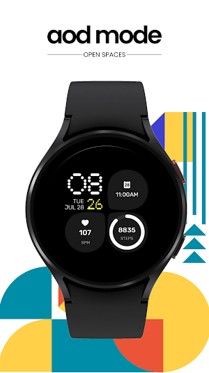 Pebble Grid Watch Face Screenshot 2