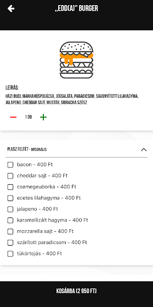 Borsod Burger & BBQ Screenshot 2