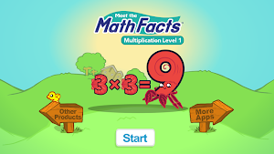 Meet the Math Facts Multiplication Level 1 Game Screenshot 0
