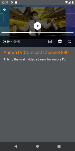 AuroraTV.org Screenshot 1