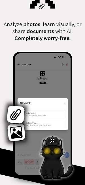 xPrivo - Private Search and AI Screenshot 3