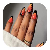 Butterfly Wings Nail Design