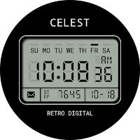 CELEST5402 Retro Digital Watch