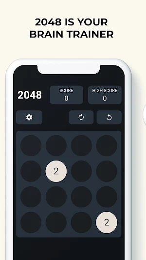 2048 Number puzzle game Screenshot 0