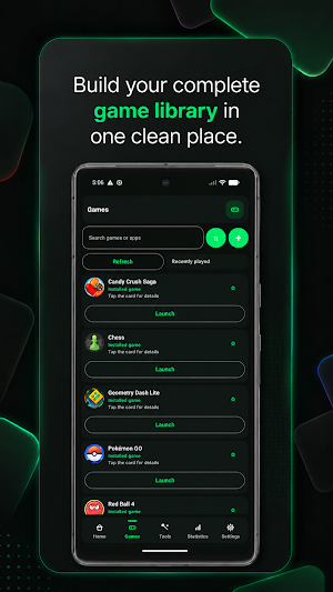 Gamer+ : Booster & Launcher Screenshot 2
