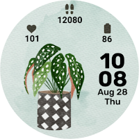 Plantastic watch face-5 Themes