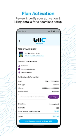 U2C Mobile Screenshot 2