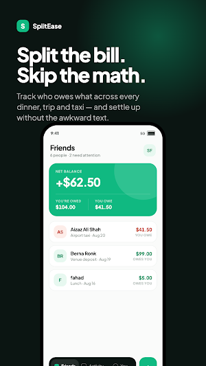 SplitEase - Split Expenses Screenshot 0