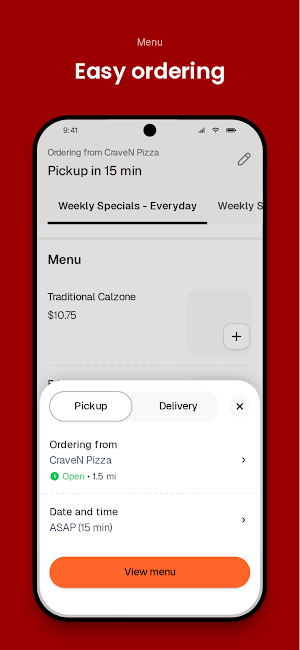 CraveN Pizza Screenshot 2