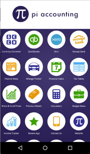 Pi Accounting Screenshot 1