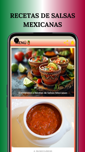 Recetas de Salsas Mexicanas Screenshot 0