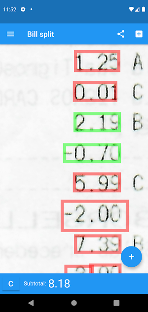 Bill Split Screenshot 1