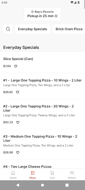 D-Ray's Pizzeria Screenshot 1