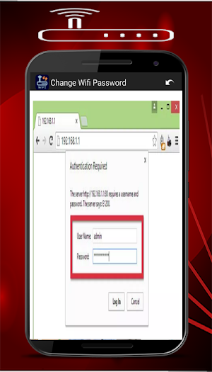 طريقة تغيير كلمه سر الواي فاي Screenshot 1