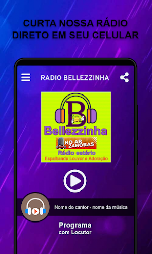 Rádio Bellezzinha Screenshot 0