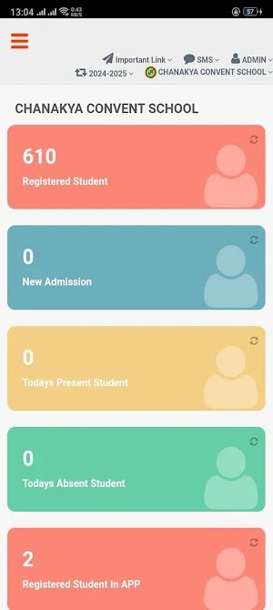 CHANAKYA SCHOOL ADMIN APP Screenshot 2