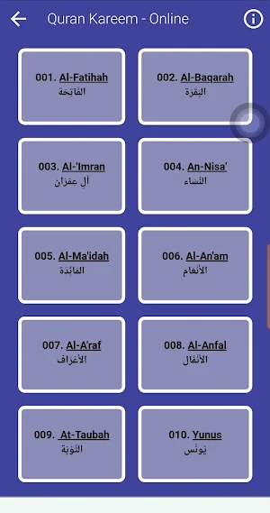 Ahmed Al Ajmi Quran Screenshot 1