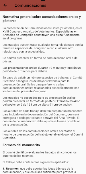 Congreso veterinario 2023 Screenshot 2