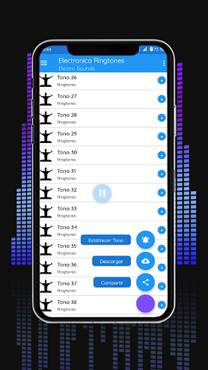 Electronic Ringtones Screenshot 2