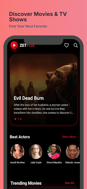 ZetFlix - Movies & TV Screenshot 1