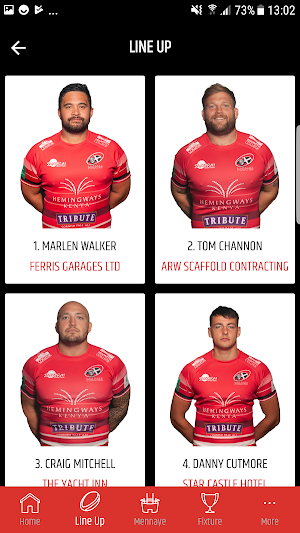 Cornish Pirates Rugby Club Screenshot 1