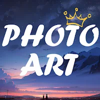 Photo Text Art Stylish Font