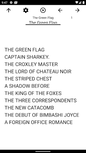 Book, The Green Flag Screenshot 0