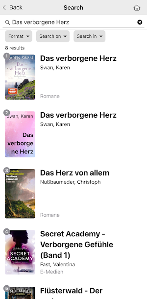 Stadtbibliothek Buxtehude Screenshot 2