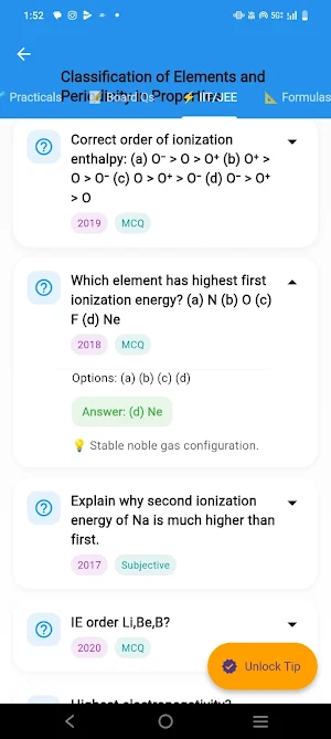 Chemistry Tutorials & Concepts Screenshot 2
