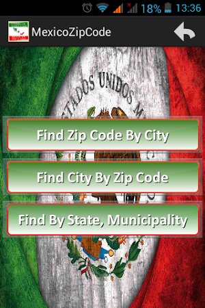 Mexican Zip Code Screenshot 0