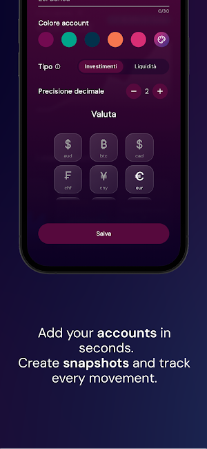 CapTrack – Net Worth Tracker Screenshot 2