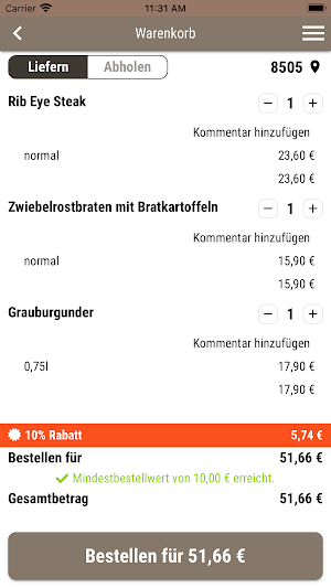 Landgasthaus „Zur Post“ Screenshot 1