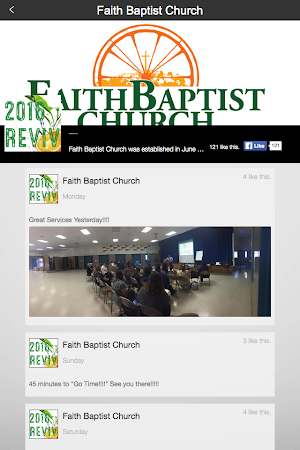 Faith Baptist Church Riverside Screenshot 1