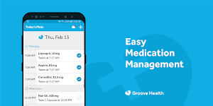 Groove Health: Medication Reminder & Tracker Screenshot 0