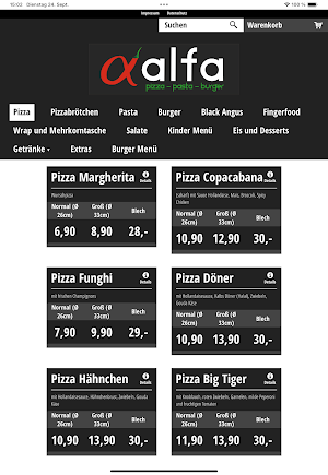 Alfa Pizza Screenshot 3