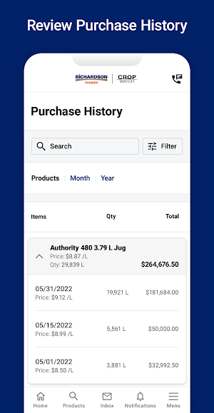 Richardson Pioneer CropWatch Screenshot 3
