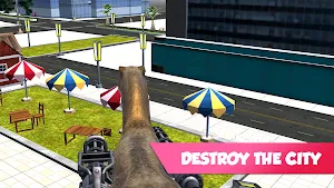 Dinosaur With Guns Game Screenshot 3