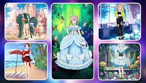 Chibi DressUp Princess Fashion Screenshot 1