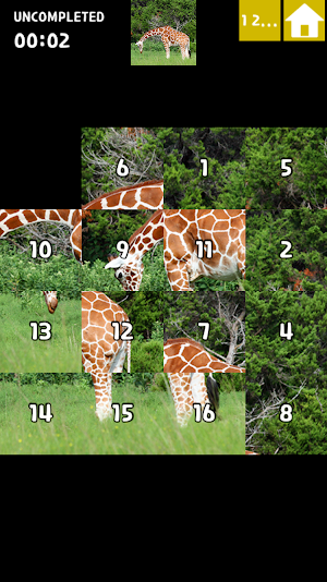 Sliding Puzzle Screenshot 2