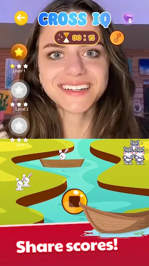 River Crossing Puzzle: IQ Test Screenshot 3