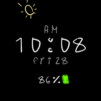 Scrawl Watch Face