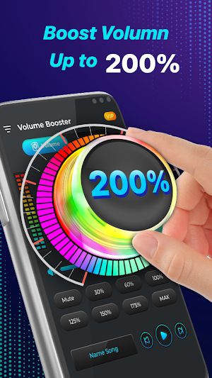 Volume Booster - Bass Booster Screenshot 1